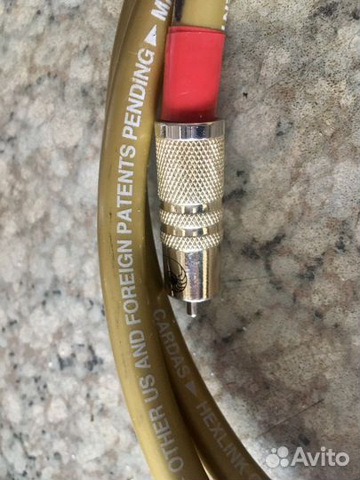 Кабель Cardas Hexagen coaxial RCA. 1,2 m