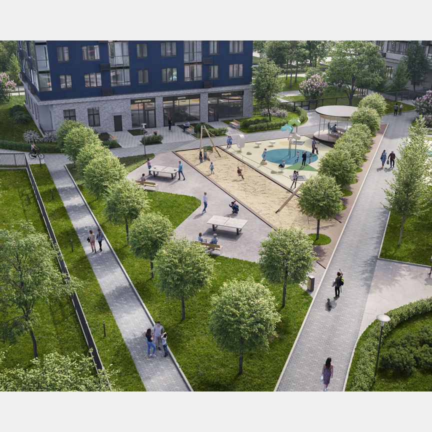 2-к. квартира, 54,7 м², 5/11 эт.
