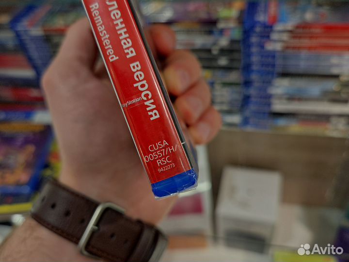 Игра на PS4 Одни из нас Обновленная версия новый