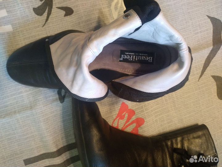 Кожаные полусапоги beautifeel 37