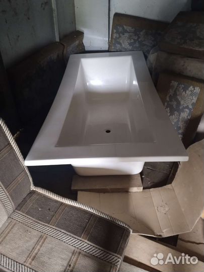 Ванна новая литой мрамор