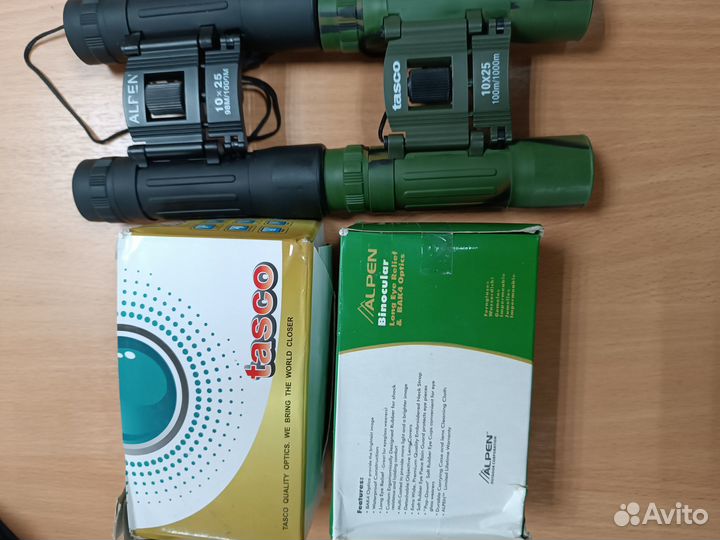 Бинонкль 10х25