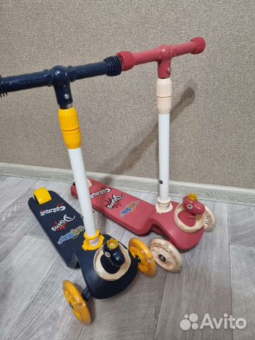 Самокат детский трехколесный новый