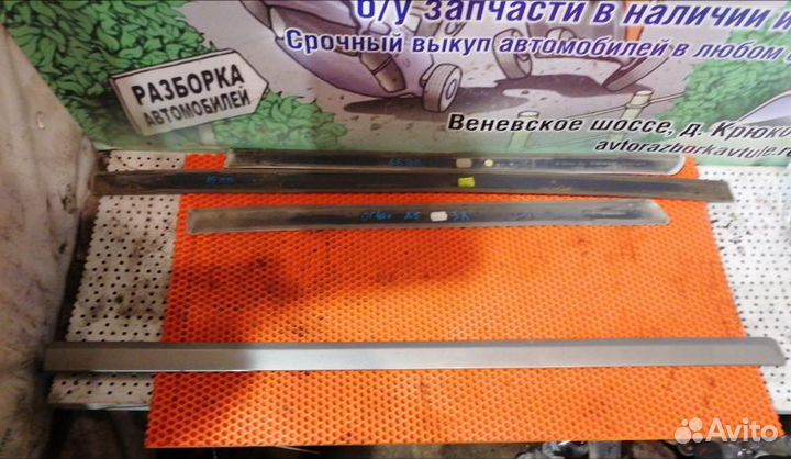 Молдинг двери Skoda Octavia