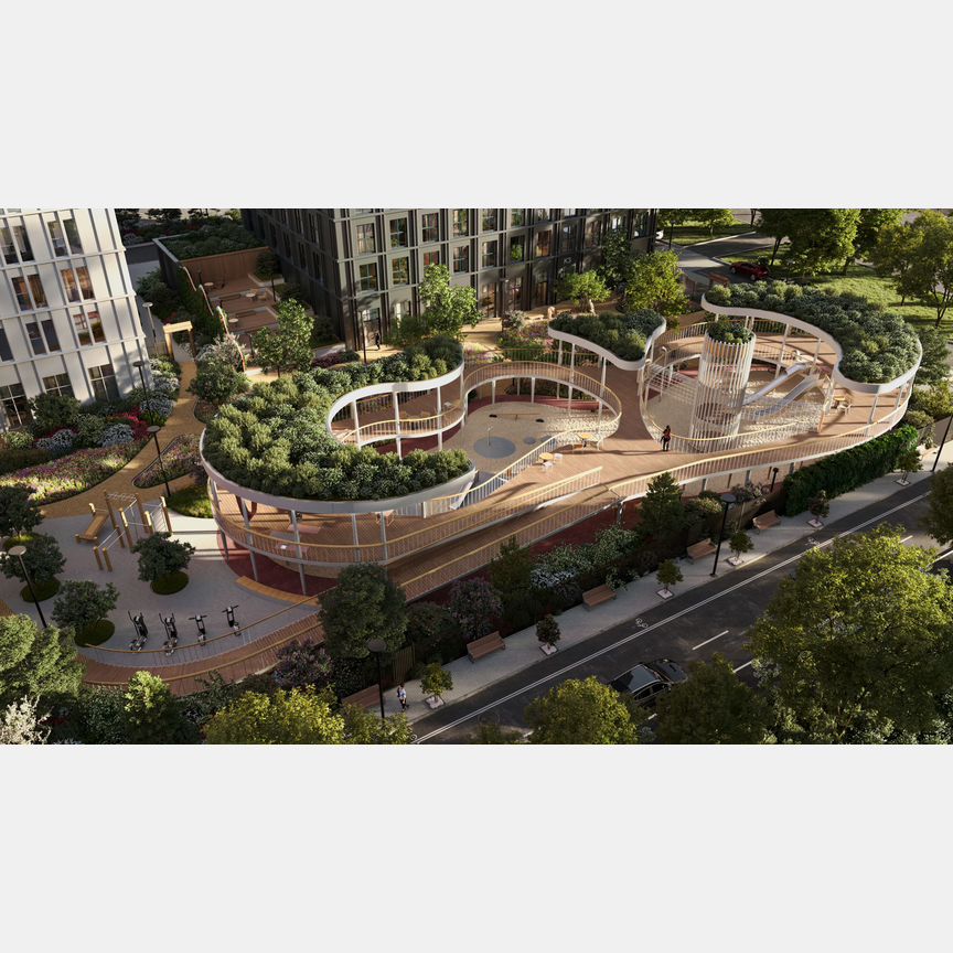 3-к. квартира, 90,5 м², 2/12 эт.