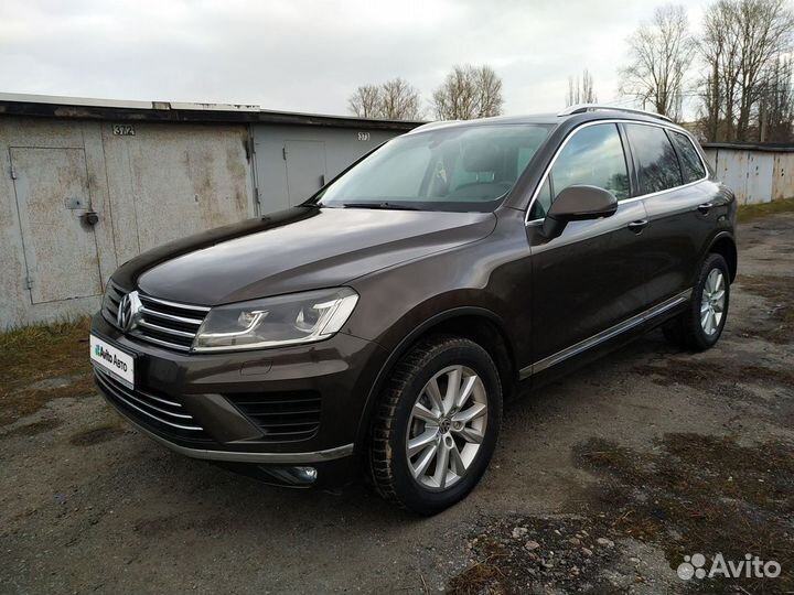 Volkswagen Touareg 3.6 AT, 2015, 143 800 км