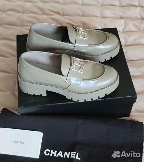 Лоферы Chanel 37р