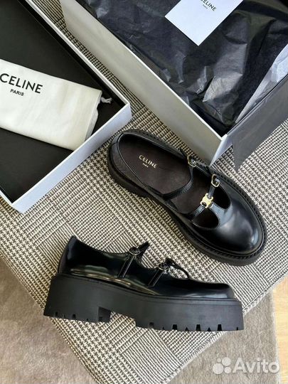 Туфли лоферы celine