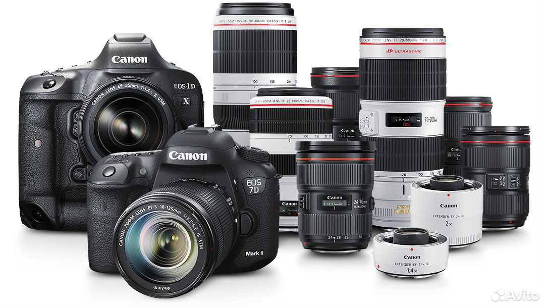 Объективы для Canon, большой ассортимент