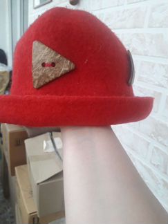 Шляпа женская шерстяная