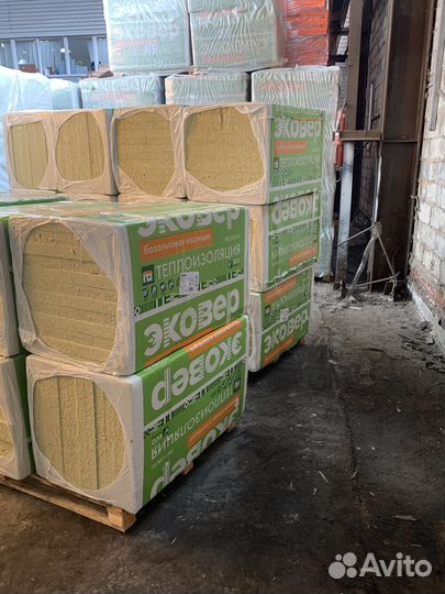 Утеплитель эковер