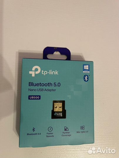 Сетевой адаптер Bluetooth 5.0 TP-link UB500 USB 2