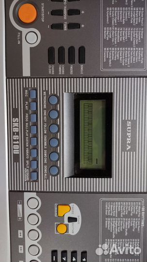 Синтезатор supra SKB-6100