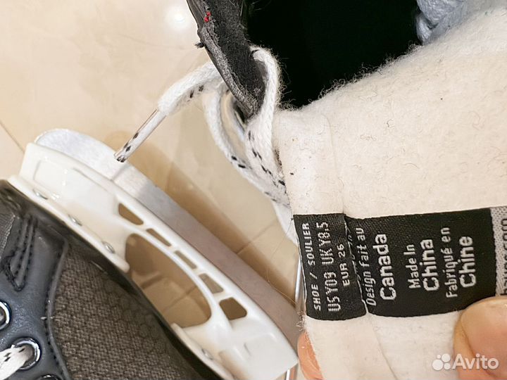 Хоккейные коньки bauer детские 26 размер