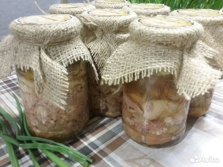 Холодец домашний натуральный