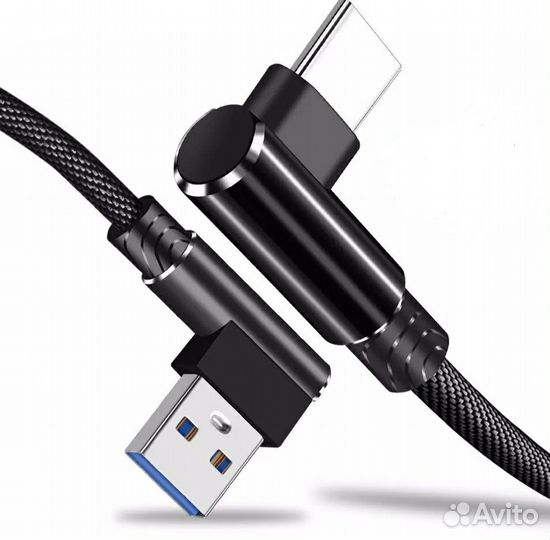 Новые Угловые USB Type C Кабели