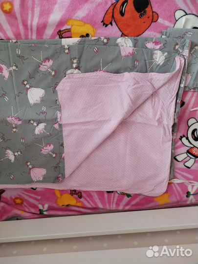 Бортики в детскую кроватку