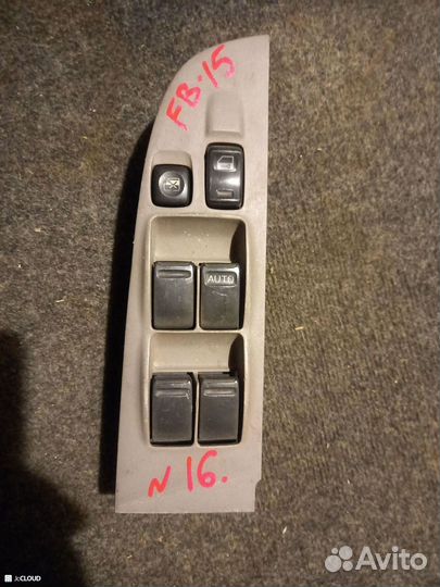 Блок упр. стеклоподьемниками на nissan sunny FB15