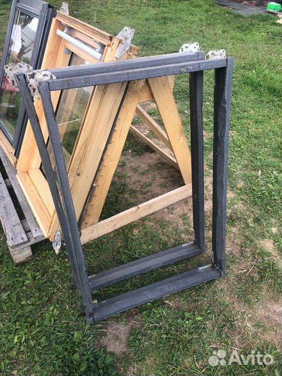 Мансардные деревянные окна бу