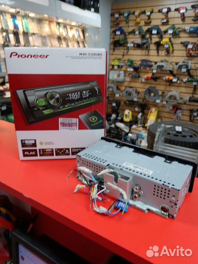 Магнитола pioneer MVH-S120UBG