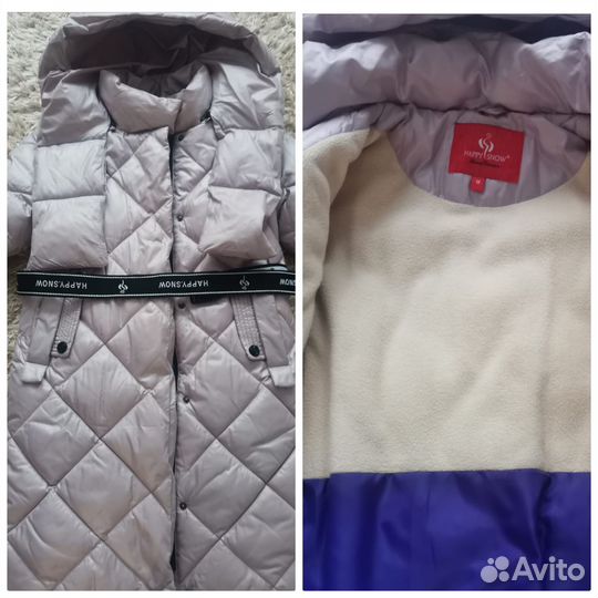 Зимняя куртка для девочки 134 140