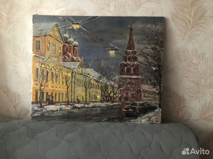 Картина маслом на холсте