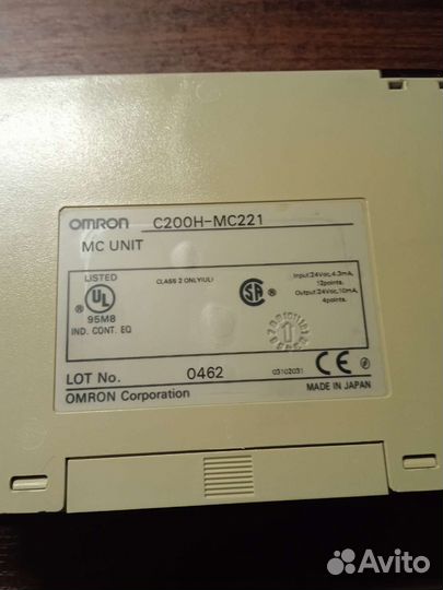 Контроллер и модуль Омрон