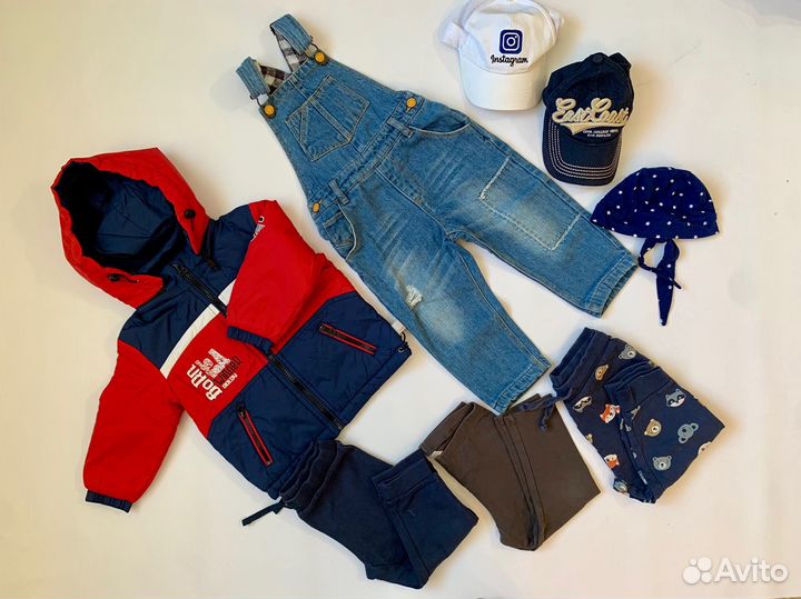 Вещи пакетом на мальчика 86