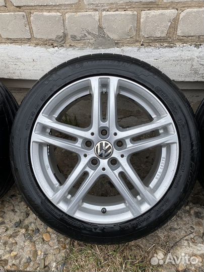 Литые диски r17 7,51x17 H2 с резиной