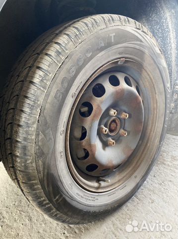 Viatti bosco A/T 215 65 16 на штампованных дисках