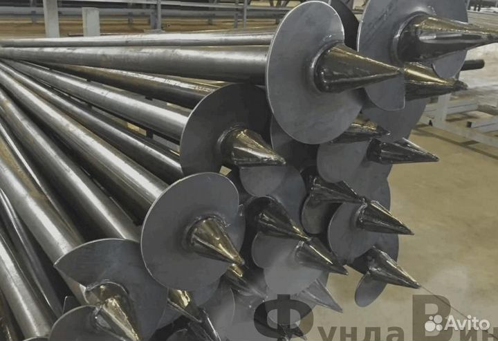 Монтаж Винтовых сваи