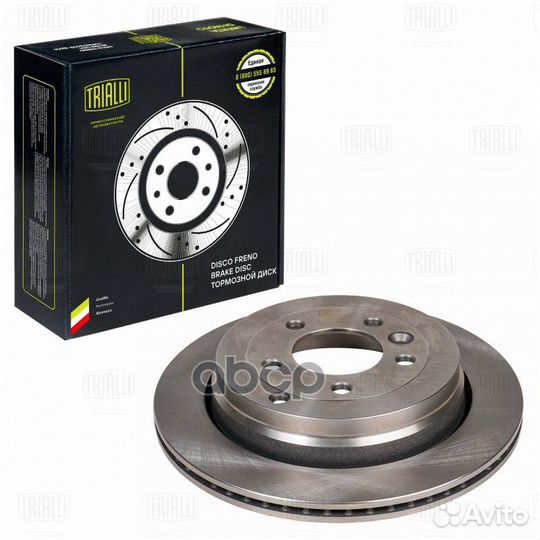 DF 130107 Диск тормозной land rover discovery 2