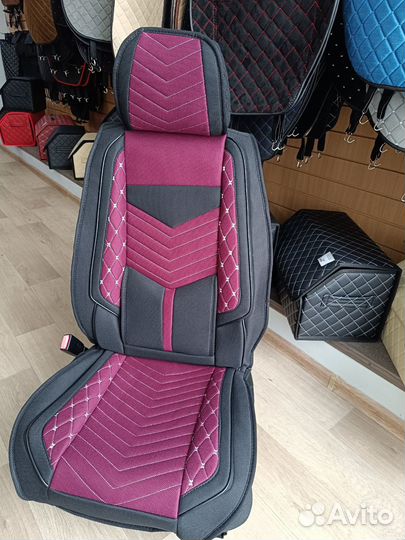 Автомобильные чехлы из Жаккарда