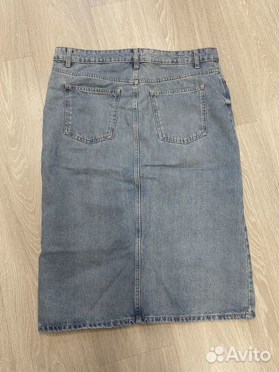 Джинсовая юбка mango