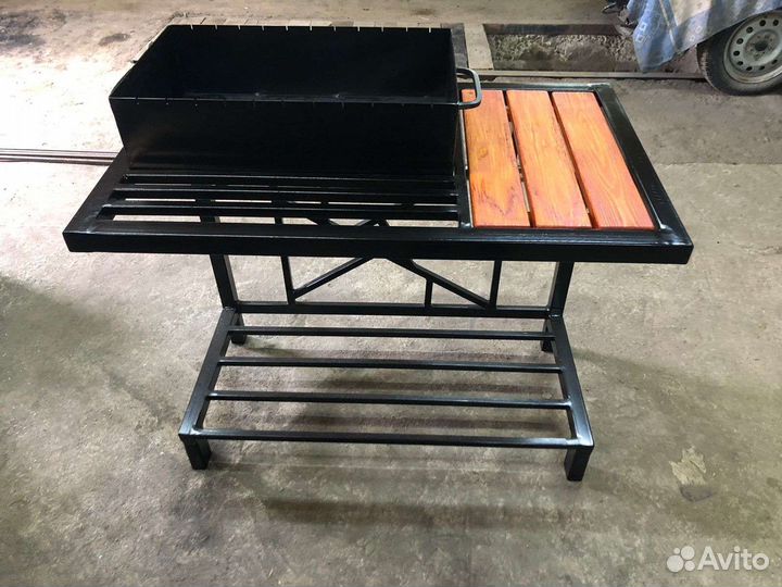 Мангал, мангал с крышей, с печкой для казана