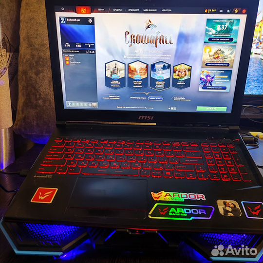 Игровой ноутбук MSI