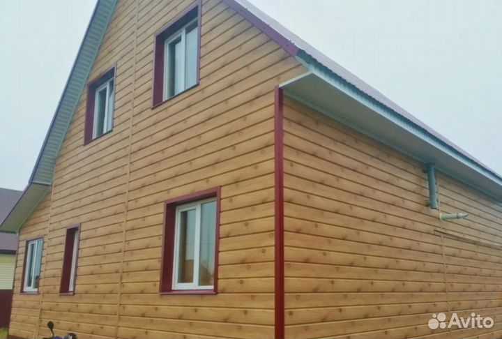 Сайдинг под европейский брус