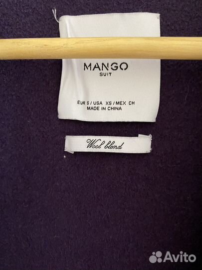 Пальто пиджак mango