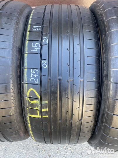 Continental SportContact 6 275/45 R21 и 315/40 R21