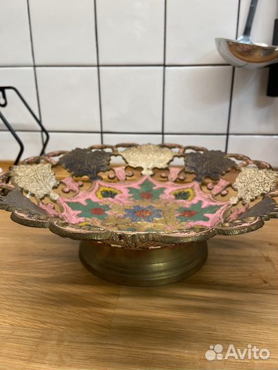 Ваза для фруктов винтаж