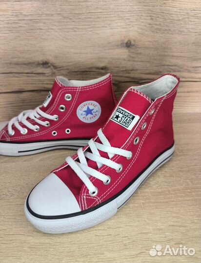 Кеды Converse all star красные