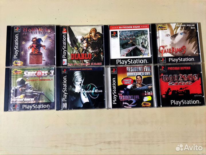 Игры на ps1 и Sega