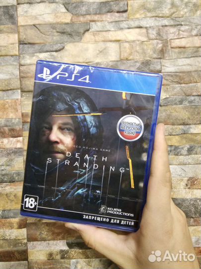 Death Stranding PS4 (Диск, русский язык)