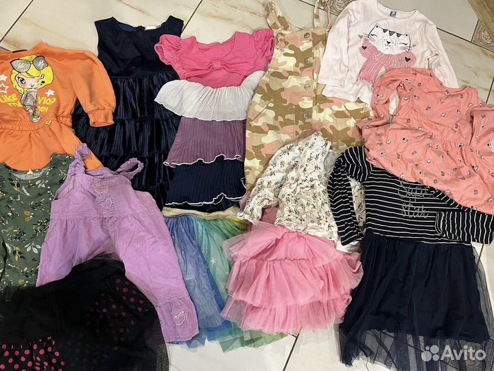 Пакет вещей для девочки 3-5 лет