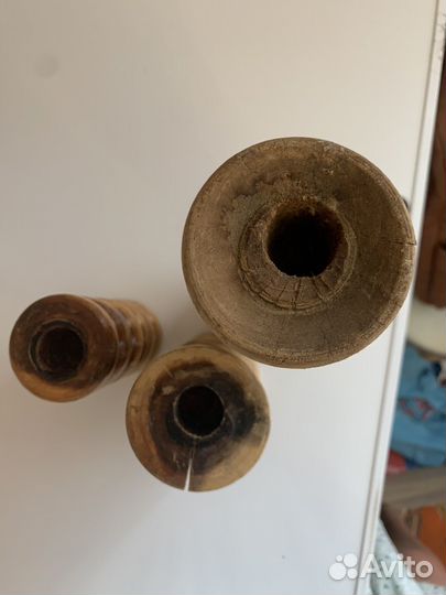 Подсвечник деревянный пакетом