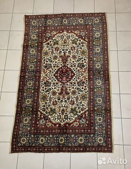 Антикварный шерстяной ковёр Германия 70-х годов