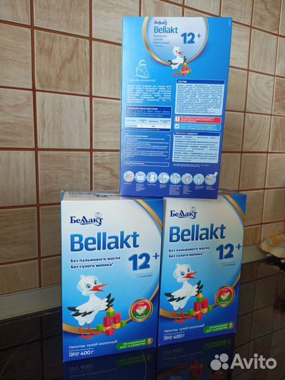 Смесь беллакт 12 напиток сухой 400 грамм