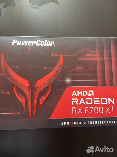 Red devil PoverColor amd radeon rx 6700 xt