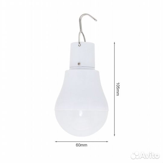 Незаменимая светодиодная лампа солнечная батарея