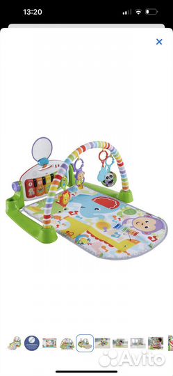 Развивающий коврик с пианино